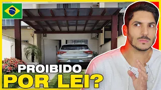 POR QUE  TELHADO NA GARAGEM, POÇO ARTESIANO E  RAMPA NA  CALÇADA SÃO PROIBIDOS NO BRASIL ?