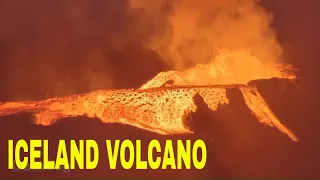 Volcano on the Verge of Collapse 🌋 Shattering Explosion #Iceland
