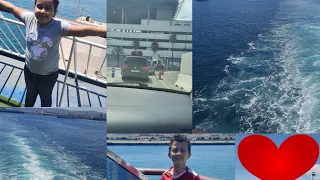 رحلتي الى المغرب واخرا دخلت نبلادي دخلت على مناء سبتة ها شنو طلبولي