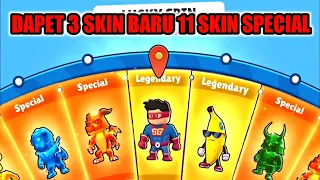 AKU DAPET SEMUA SKIN BARU DAN 11 SKIN SPECIAL DI STUMBLE GUYS!?