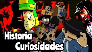 HISTORIA Y CURIOSIDADES FNF LA FIESTA DE LA BUENA VECINDAD (ESPECIAL DE HALLOWEEN)🎃