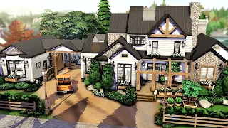 Basegame Modern Farmhouse | The Sims 4 - Speed Build (NO CC)
