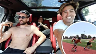 WORKING OUT WITH JEFF WITTEK