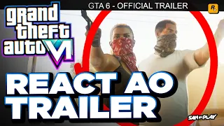 TÁ NO AR! TRAILER do GTA 6 SAIU OFICIALMENTE! - Reagindo ao Trailer Ao Vivo! #gta6trailer #gtavi