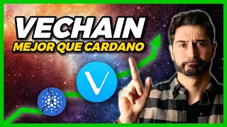 💥VECHAIN la CRIPTOMONEDA con mayor POTENCIAL de CRECIMIENTO 💥VET Mejor que Cardano? ✅