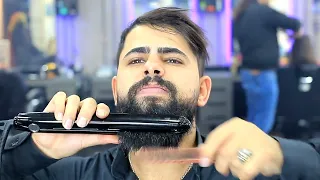 عالجت لحيتي ب اقوى منتج لعلاج وتسبيل الشعر VELVET LIGHT