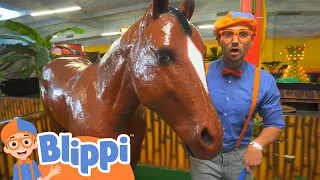 Blippi Explores Jungle Animals - @Blippi  | Animals for Kids