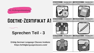 A1 Sprechen Teil - 3 || Goethe-Zertifikat A1|| Modelltest 5