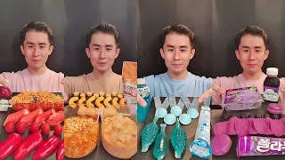 보기만해도 맛있는 10가지 색깔먹방 모음⭐ 달콤한 디저트 ASMR 리얼사운드