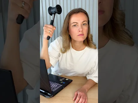Wait for it... RIP Keyboard! 🔨💀 #keyboard #funny #satisfying #viral #laptop