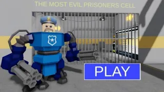 ROBOT BARRY'S PRISON RUN! MECHA BARRY'S OBBY GAMEPLAY WALKTHROUGH