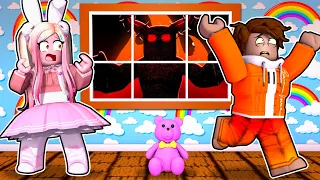 ¡Estamos ATRAPADOS en la historia de la GUARDERÍA del TERROR en Roblox! 😰 😭 | SRGATO X FLOR