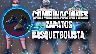 *ZAPATOS BASQUETBOLISTA* FREE FIRE COMBINACIONES DE ROPA