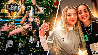 CHOREI! Minha reação a LOUD campeã da LBFF 🥺