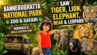 Bangalore National Park Full Tour 🦁🌿 | Amazing Wildlife & Nature | Bannerghatta National Park Vlog