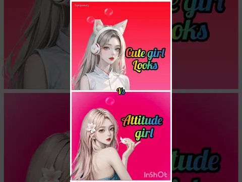 cute girl🥰vs😏 attitude girl#dress👗#heels👠#lips👄#purse👛#short video #shorts#short#new#viral#trending