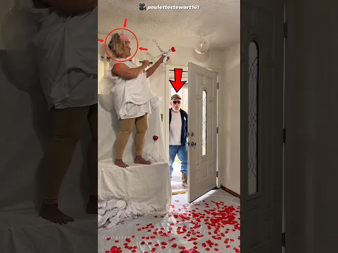 Before Leaving, Grandma Made Grandpa Smile Everyday 🥹