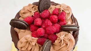 طريقة تزيين الكيك How to decorate a simple cake
