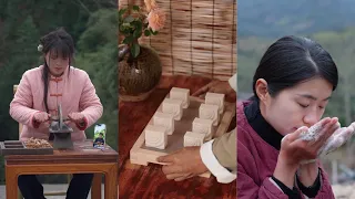 पहाड़ों में प्यूर और नेचुरल साबुन कैसे बनाते😍 || Village ki Daily Lifestyle