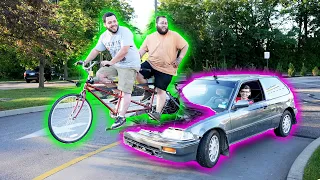 BICYCLE powered CAR!