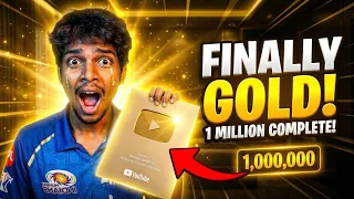 I Got My YouTube Golden Play Button! 😱 1 Million Subscribers Special Unboxing 
