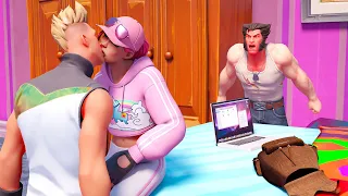 Fortnite Roleplay THE OVERPROTECTIVE DAD! PART 3 (DID HE CATCH US?!) (A Fortnite Short Film) {PS5}