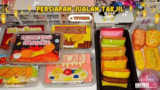 TUTORIAL+PERSIAPAN JUALAN TAKJIL | fake food