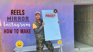 Reel mirror Instagram how to make