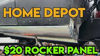 $20 Home Depot Rocker Panel Repair Ford Ranger Foam Alternative