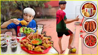 Đức Mõm | Nhịn Đói Chơi "Lăn Bóng Trúng Đồ Ăn" Và Cái Kết Mlem ???