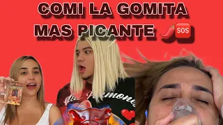 COMI LA GOMITA MAS PICOSA DEL MUNDO🌶️🔥 *termine en urgencias* 🏥😨🆘