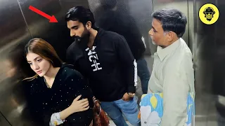 Disturbing a girl in Lift - Dumb TV