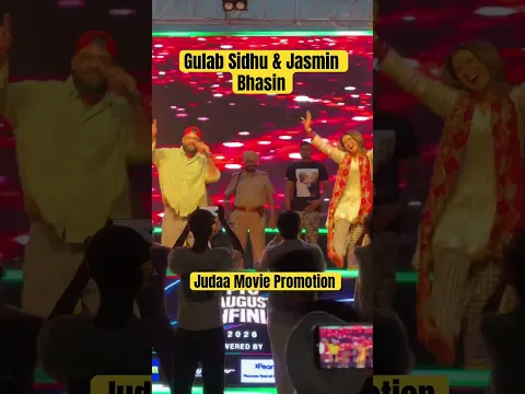 Judaa Movie Promotion CGC Landran College #gulabsidhu #jasminbhasin #cgclandran