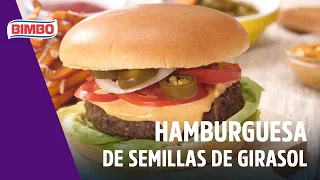 Hamburguesa de Semillas de Girasol - Resuelve con Bimbo