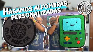 ¡Haz tu propia Alfombra Casera con Pistola Tufting! Tutorial DIY fácil y adictivo