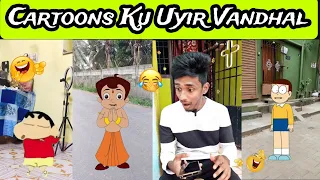 💥 Cartoons Ku Uyir Vandhal Collections 😱 | Jebin Joe