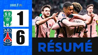 Saint-Étienne PSG 1-6 | Le Résumé | Ligue 1 2024-25
