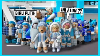 24 Jam Serba Biru Putih Di Roblox Brookhaven ft @Shasyaalala