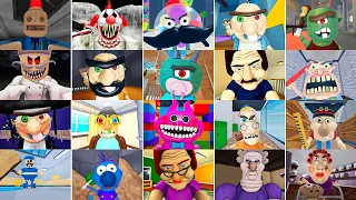 EPIC SCHOOL ESCAPE, GRAMPY GRAN, PETSHO, TEAM SCHOOL, BABY BOBBY, DHUUR, ROBLOX JUMPSCARE'S