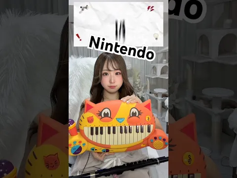 【Nintendo】いろんな楽器でリズムゲームチャレンジ🔥 #saythewordonbeat #rhythmgame #nintendo #flute #game