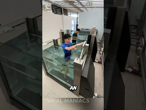 You Can Run Underwater On This Treadmill #shorts