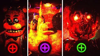 yo jugando todos los juegos de FNAF PLUS: FANMADE/FANGAME