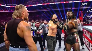 WWE 09 August 2026 Roman Reigns VS. Oba Femi VS. Brock Lesnar VS. Seth Rollins VS. All Raw Smackdown