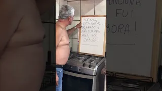 Ele não entende nunca