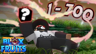 DE NIVEL 1 AL 700 PERO SI MUERO CAMBIO DE FRUTA EN BLOX FRUITS!