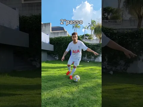 DRIBLE SIMPLES DE FUTEBOL  🥰