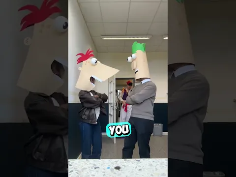 These Phineas and Ferb Costumes Look Too Funny 😳 (@m.y.b.t.y/TT)
