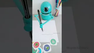 Automatic Drawing Making Gadget 😍 Unique Stationary #stationary #diy #pencil #drawing