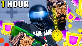 How Much Can I RANK UP in 1 HOUR? (Roblox Rivals)
