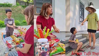 Bài học đáng đời cho kẻ tham ăn p1 - Cô Tạp Hóa Bất Ổn - Ăn Vặt Tuổi Thơ